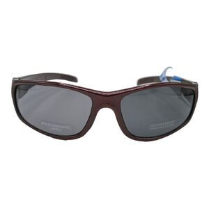 Sunglasses Classic maroon polycarbonate lenses, ultraviolet protection